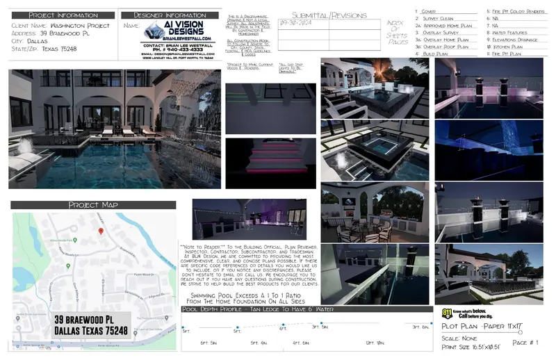 Dallas Plan - Cover Sheet