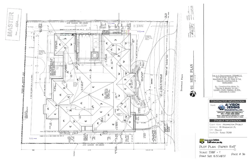Dallas Plan - Site Plan